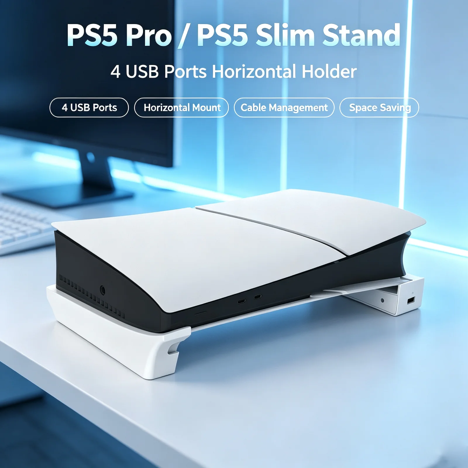 Horizontal stand for PS5 Pro/P - Sony Console Ps5 Slim 评论和价格