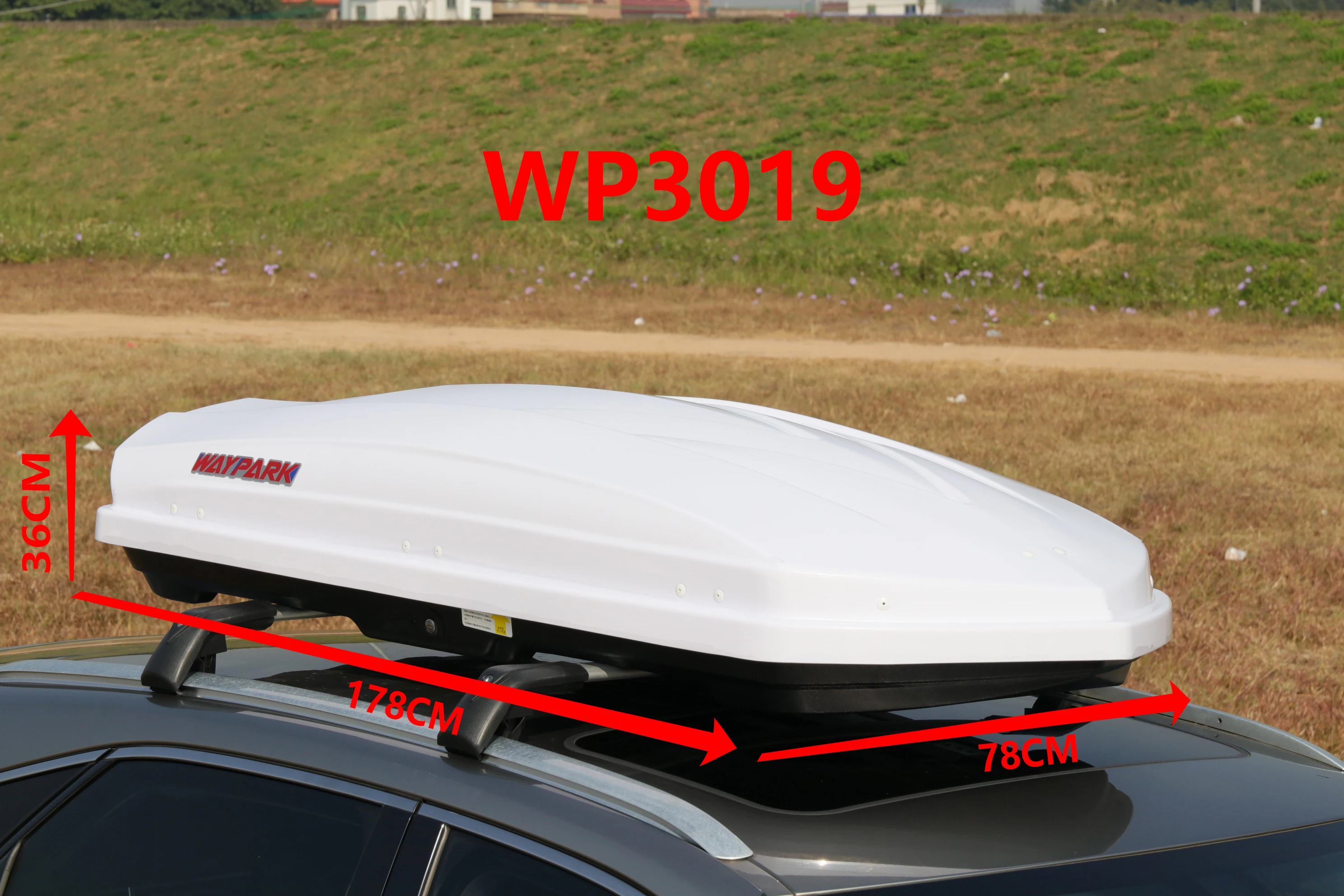 360L/450L SUV Car Parts ABS Waterproof Travel Car Roof Luggage Box for Car SUV MPV Universal Cross Bar