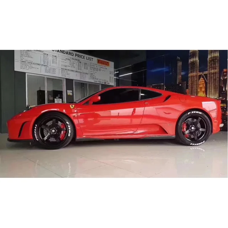 Suitable  F430 Carbon Fiber Side Skirt Body Kit From 2005 to 2009
