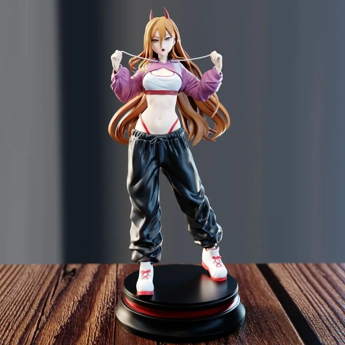 Figura de resina de 80mm a escala 1/24, Kit de modelo para montar, Pava Nsfw, dos versiones, sin montar, sin pintar, juguete de impresión 3D 1419