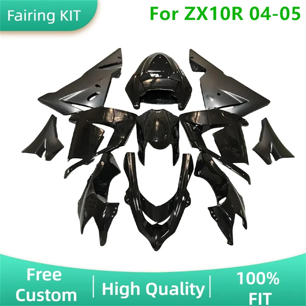 

Fit for Kawasaki ZX-10R 04 05 2004 2005 ZX10R ZX 10R ABS Plastic Fairing Kit Sportbike Body Rebuild Street Sport Bodywork Parts