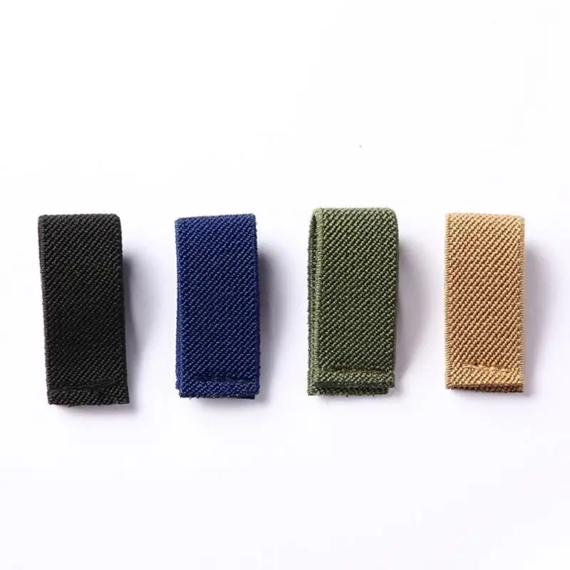 39BD 5pcs Waist Belt Nylon Loop Delicate Waist Belt Keeper Loop DIY Waistband Accessories Universal Cowboy Rock
