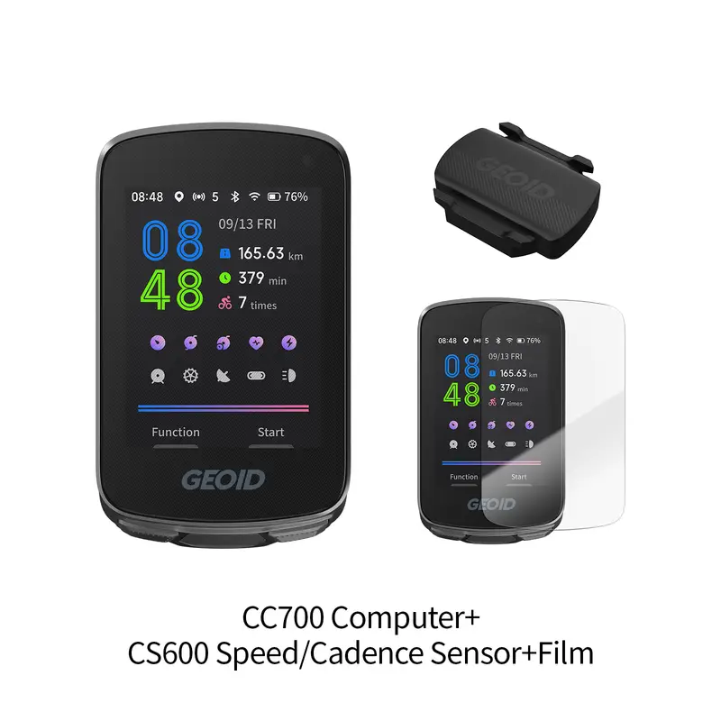 GEOID CC700/PRO Bike Computer Wireless Color Screen Bicycle Speedometer ANT+ WIFI Cycling Speedometer IPX7 Waterproof Odometer - Image 16