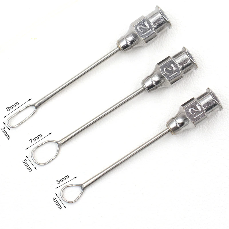 Ophthalmic Rinse Crystal Line Ring Ring Key Reticulator 3*8 5*7 Rod-Shaped Chicken Heart Type Microsurgical Instrument