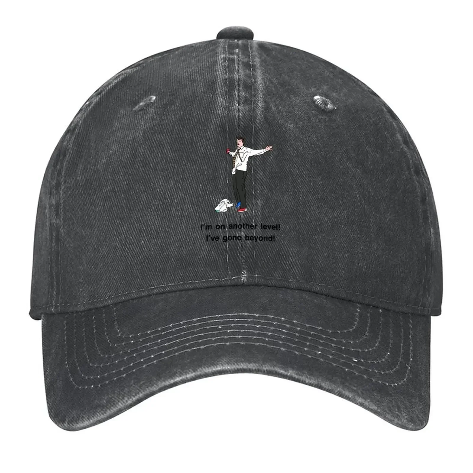 New Peep Show I'm On Another Level! I've Gone Beyond! Baseball Cap Mountaineering Trucker Hat Luxury Woman Men's