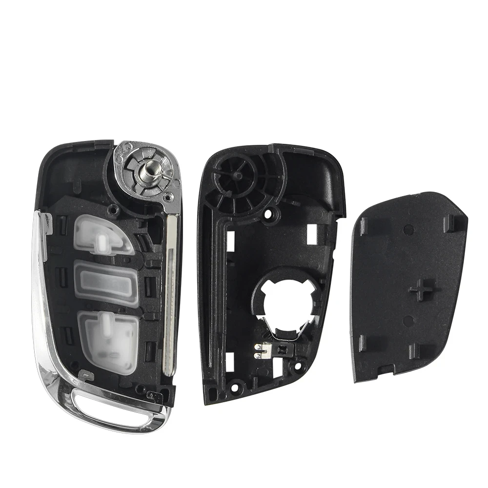 Carcasa para llave remota de coche, carcasa para Peugeot 207, 206, 307, 308, 407, 208, 306, 107, 406, Partner, Citroen C2, C3, C4, C5, C6, C8, Xsara