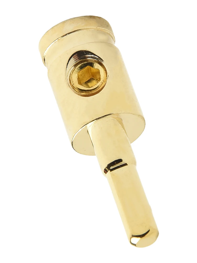 1x çinko alaşım araba ses 4G için 8G Amp giriş terminali güç kablosu redüktörler modifiye küçültmek aracı otomatik değiştirin aksesuarları