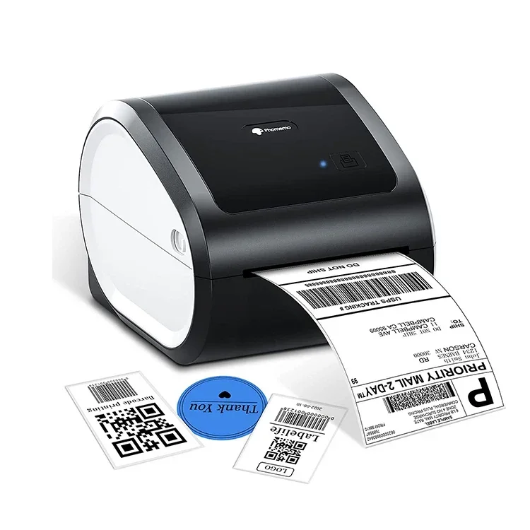 Phomemo BT Thermal Printer D520-BT Shipping Label Printer 4x6 Printer for Small Business Packages Barcode Address Labels Postage