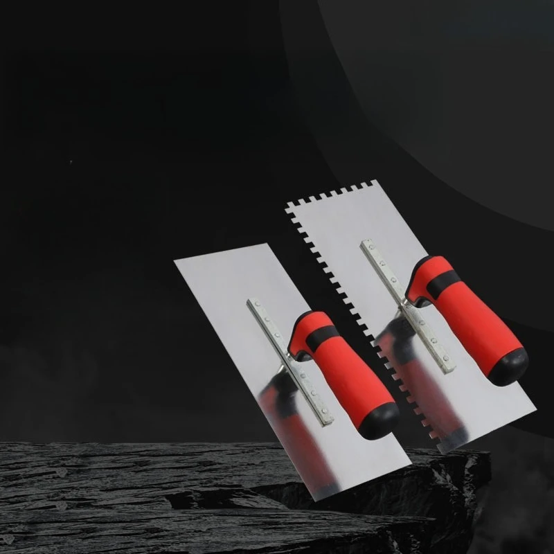 2pcs Stainless Steel Multi-Specification Trowel Wall Leveling Tool Putty Scraper Plastering Board Home Improvement Essential
