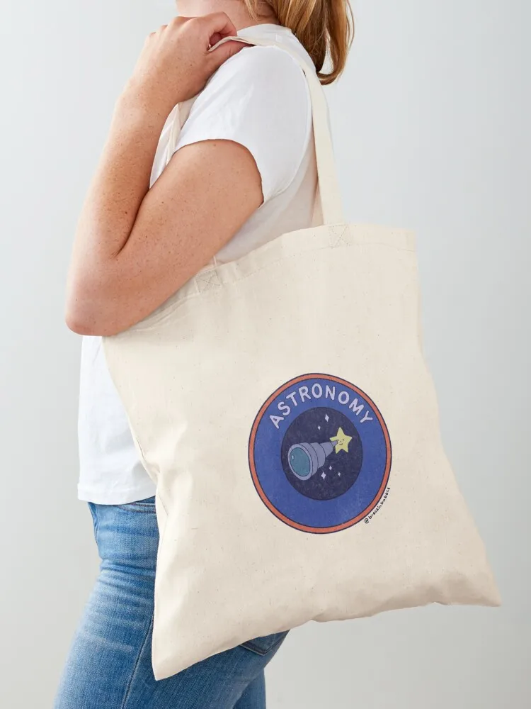 Astronomy Badge Tote Bag bags woman 2025 canvas shopping bag Women bags