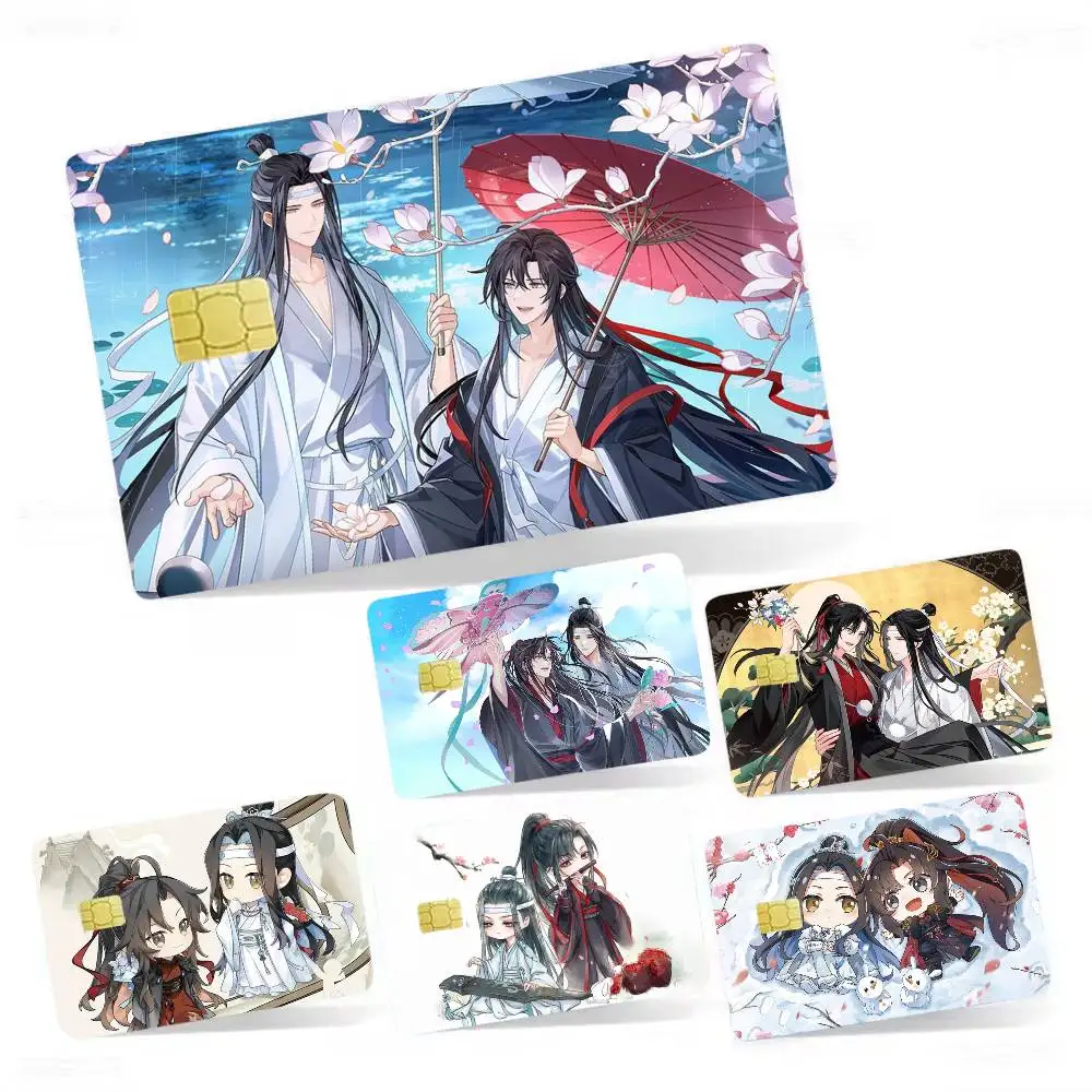 

The Fantasy Mo Dao Zu Shi 4pcs 1Set Film Skin for Debit Credit Bank Visa Card Decal Cover