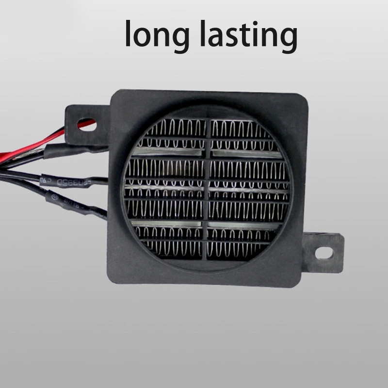 Нагревательный элемент PTC 12 В 120 Вт с вентилятором Керамические воздухонагреватели постоянной температуры для обогревателей,