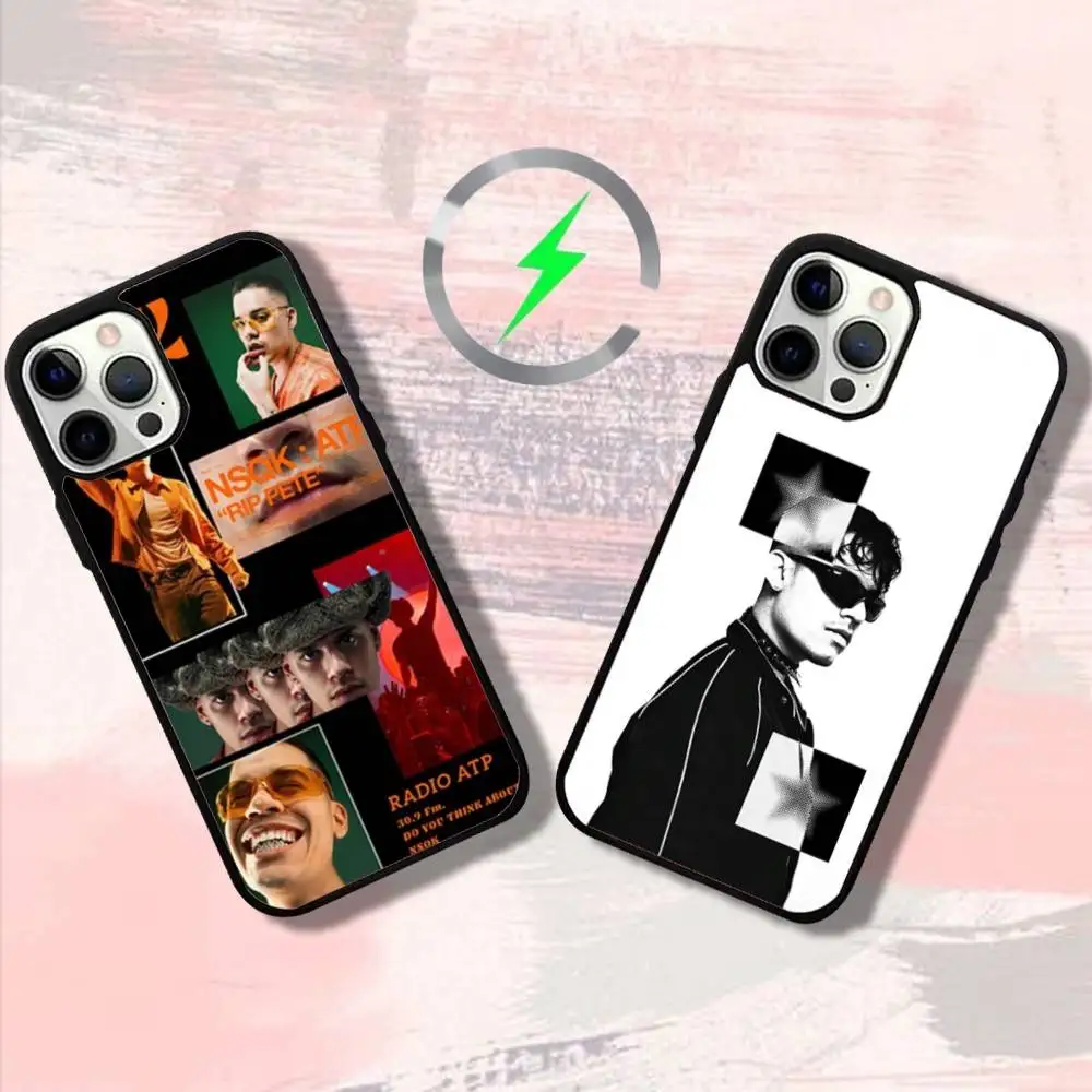 

Чехол для телефона Singer N-Nsqks для iPhone 16,15,14,13,12,11, Pro, Max, Plus, Mini, SE4, E с магнитной беспроводной зарядкой Magsafe