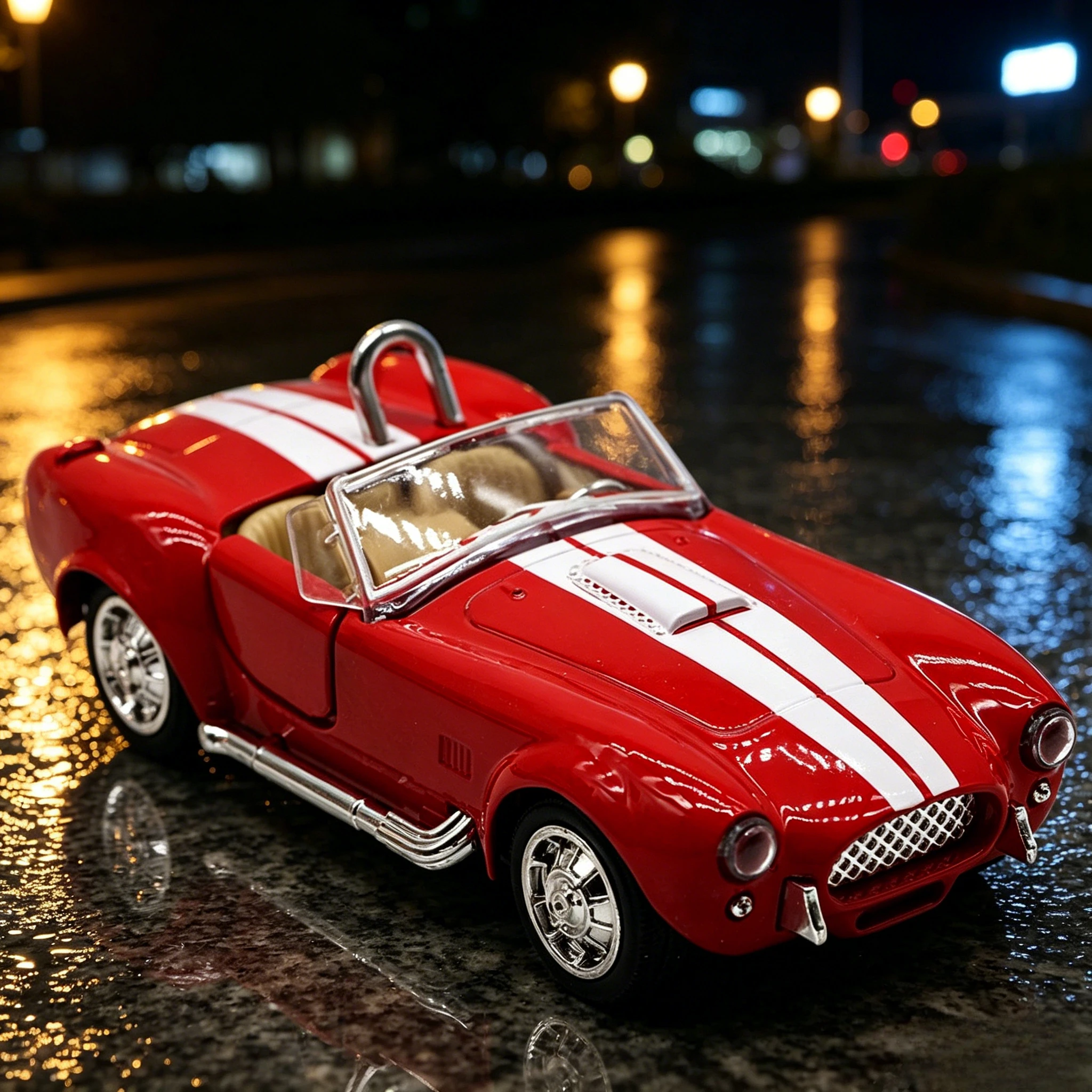 

1:32 Shelby Cobra 427 Vintage Car Simulation Alloy Car Model Toy Gift