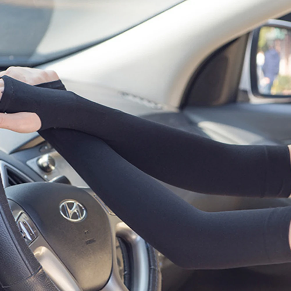 시원한 사이클링 긴 장갑, 야외 스포츠 암 슬리브, 햇빛 화상 방지, 자외선 차단 슬리브, 자외선 차단, 손 보호 커버 