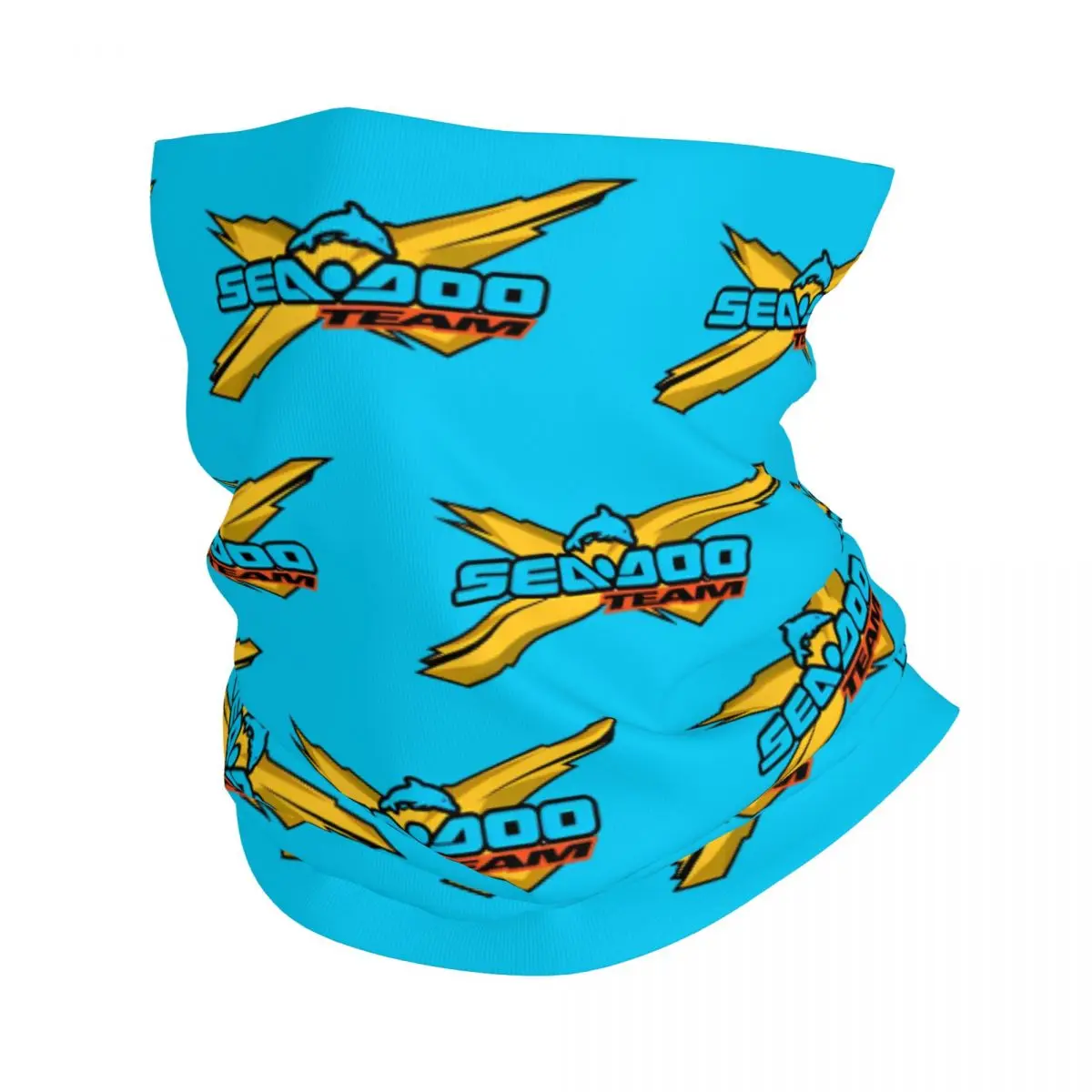 Seadoo Jetski Boats Logo Bandana Neck Gaiter Printed Mask Scarf Multi-use Headband Running for Men Women Adult All Season