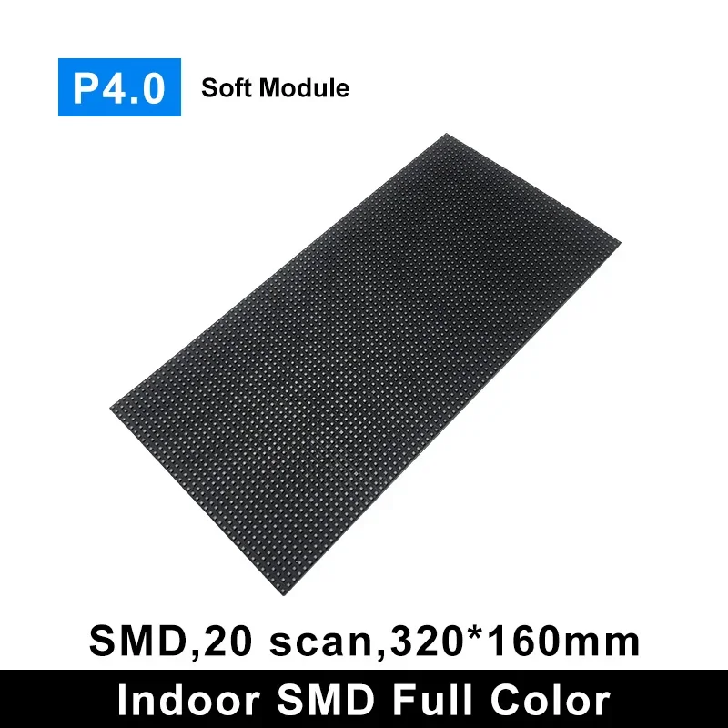 

BOTAI P4 Indoor Flexible LED Video Wall With Soft LED Module 320x160mm Full Color Soft LED Panel Matrix