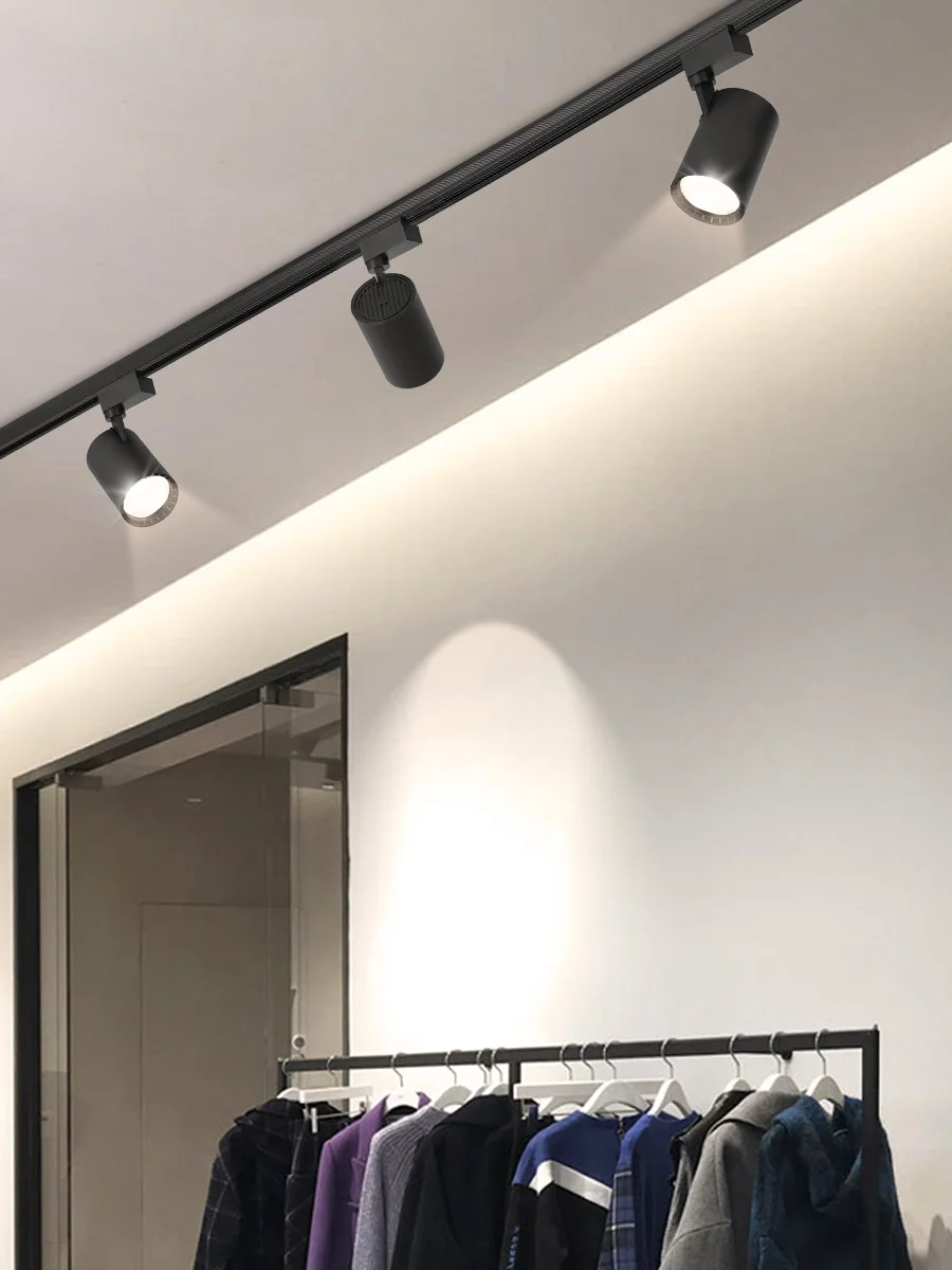 COB Schienenlicht Led Schiene Deckenleuchte für Wohnzimmer Küche Linie Scheinwerfer 12W 20W 40W Spot Led Deckenleuchte 220V – Detail 12