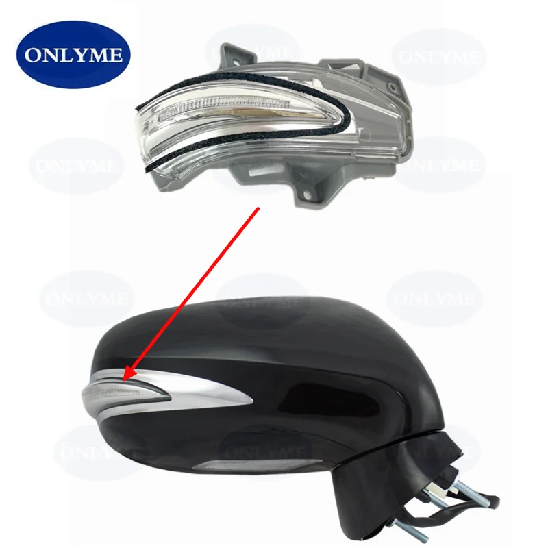 

Car Led Mirror Indicator Turn Signal Lamp Blinker Lens For Lexus 2010 -2012 IS220 250 300 350 /2009-2012 ES350 ES240 LS460