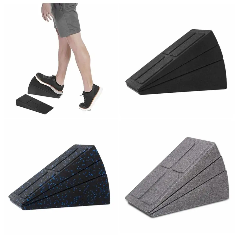 

Женская рампа для йоги с клиновидным цоколем, Нескользящие наклонные блоки для йоги с клиновидным блоком для тренировки ног, регулируемая фитнес-Рампа для фитнеса