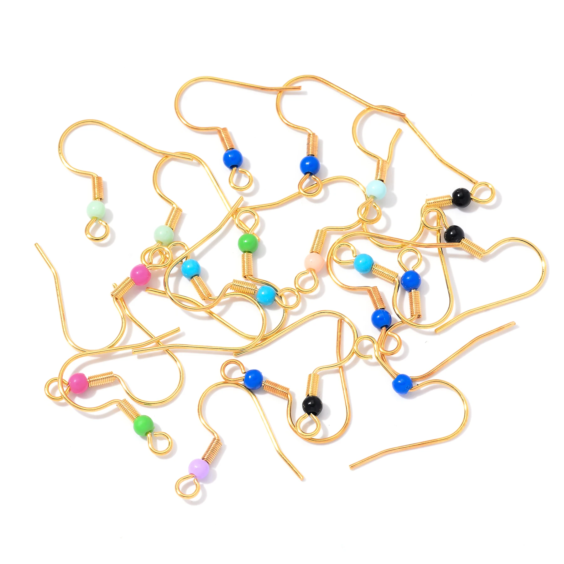 50 stücke Edelstahl Schmuck Französisch Ohrring Haken Erkenntnisse Wasserdichte Ohr Haken Ohrringe Verschlüsse Für DIY Schmuck Machen
