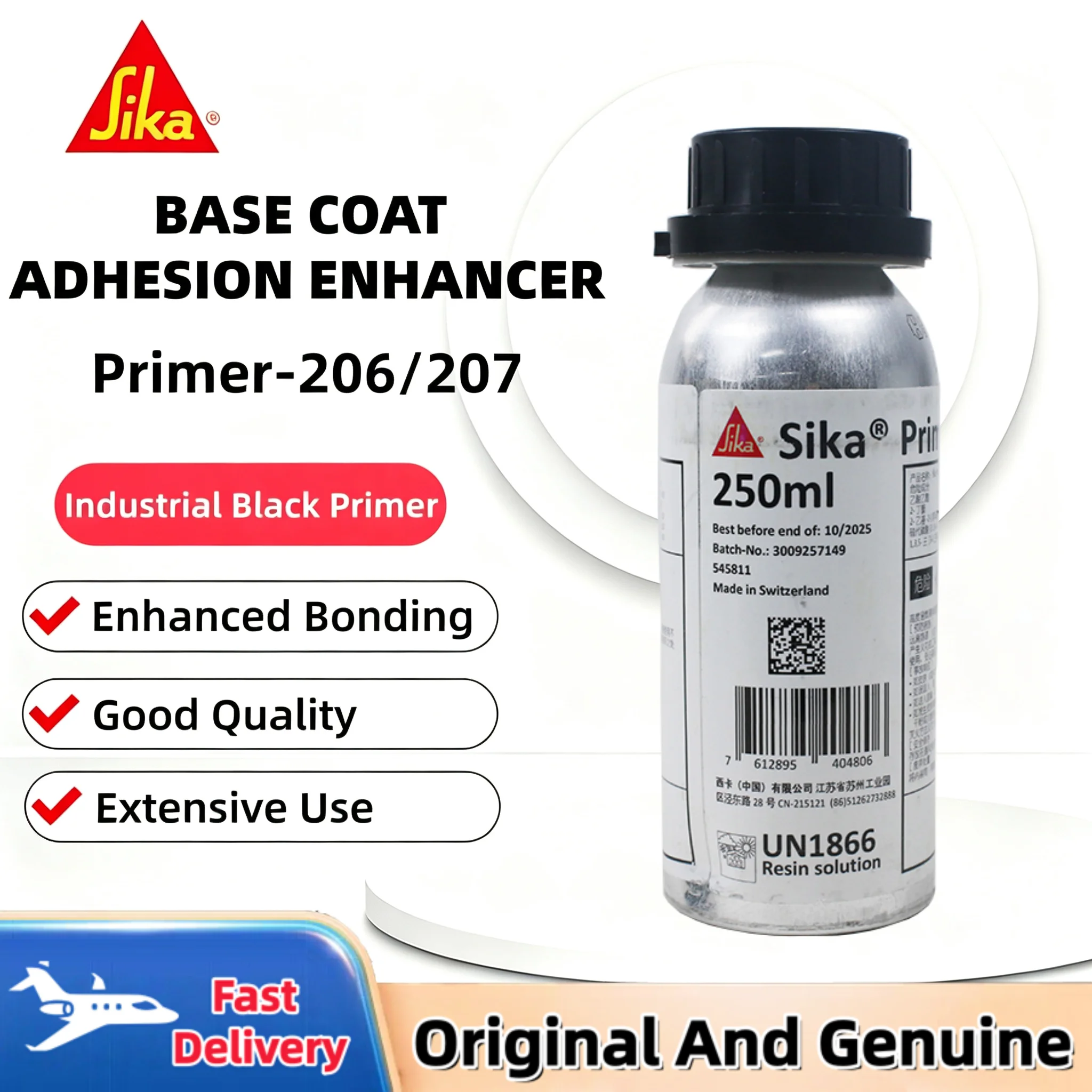 Sika Primer 206/207 Polyurethane Sealant Glass Base Coat Adhesive Bonding Aid Activation Agent