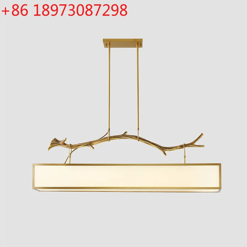 

Новая китайская люстра, современная простая столовая, лампы для гостиной, чайной комнаты в китайском стиле