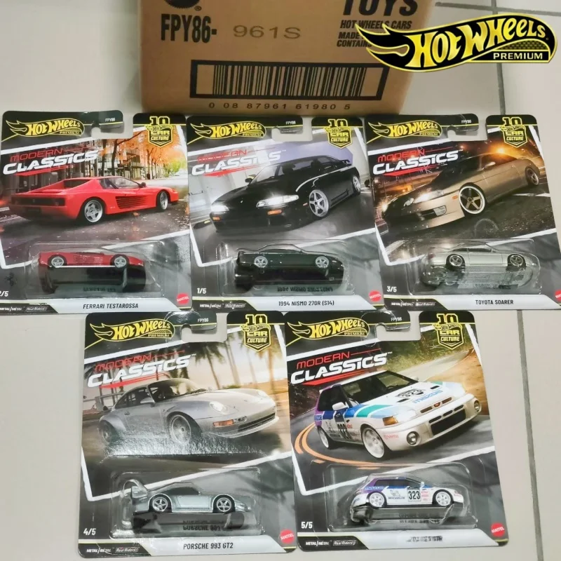 

FPY86 Hot Wheels Car Culture Modern Classics Rally Series 1:64 Alloy Diecast Car Model Car Model Collection Boy's Birthday Gift