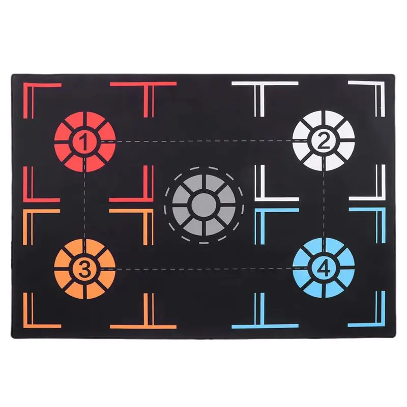 AED2-Basketball Training Mat Non-Slip Foldable Dribble Training Mat Basketball Indoor Ourdoor Equipment