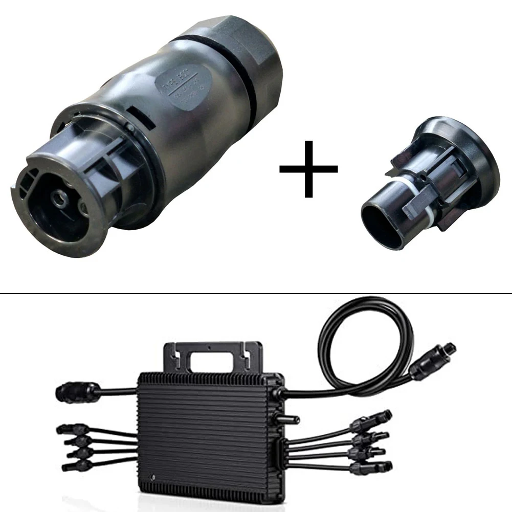 Tappo terminale femmina con connessione solare impermeabile a 3 poli per Betteri BC01 25A 4000V AC per connettore fotovoltaico