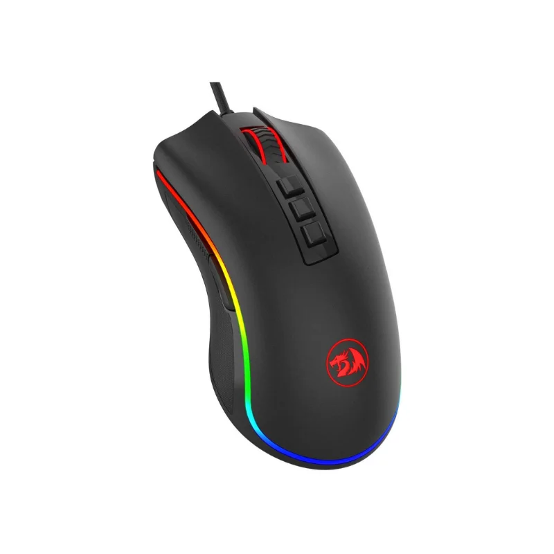 Redragon M711 PC Gaming Mice Wired Mouse 7 Programmable Buttons Customizable RGB 10,000 DPI Ergonomic Mouse