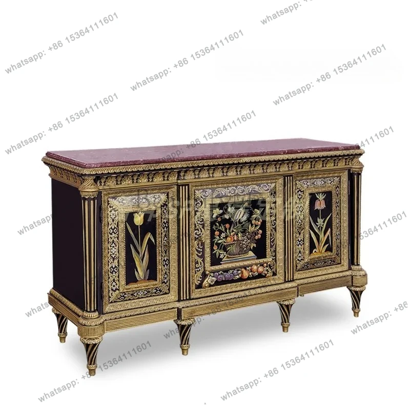 

French porch cabinet British living room Home simple designer stylish high-end new exquisite