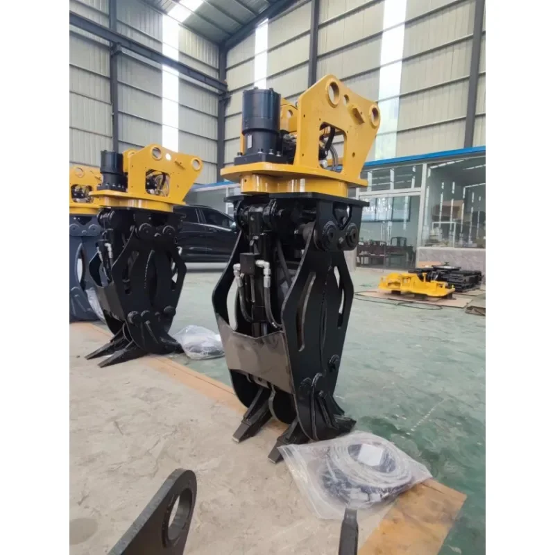 Micro excavator, grab, hook, clamp, 360 degree rotation