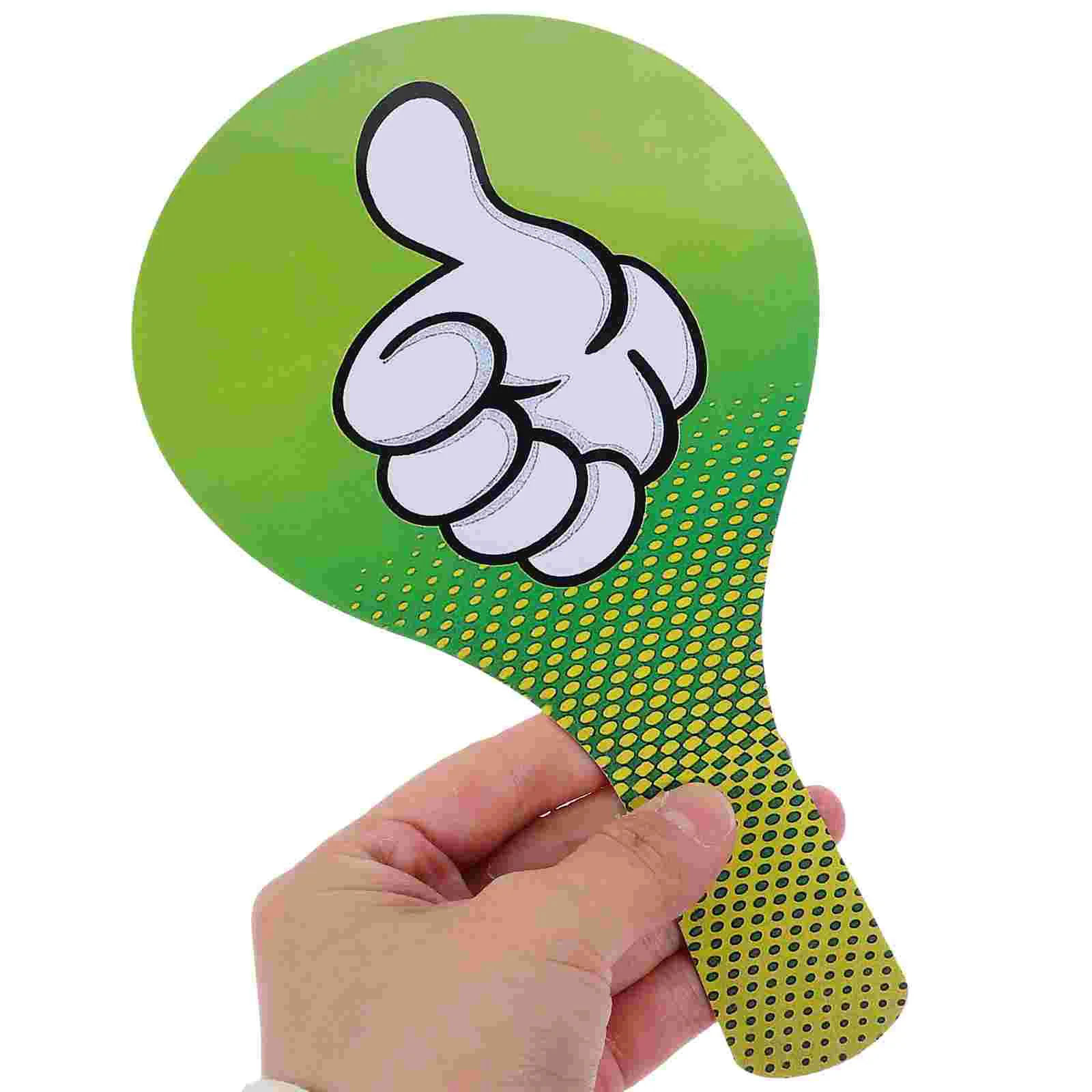 Imagem -03 - Hand-holding Pvc Voting Board Ensinar Aids Handheld Game Julgando Aula Abastecimento Professor