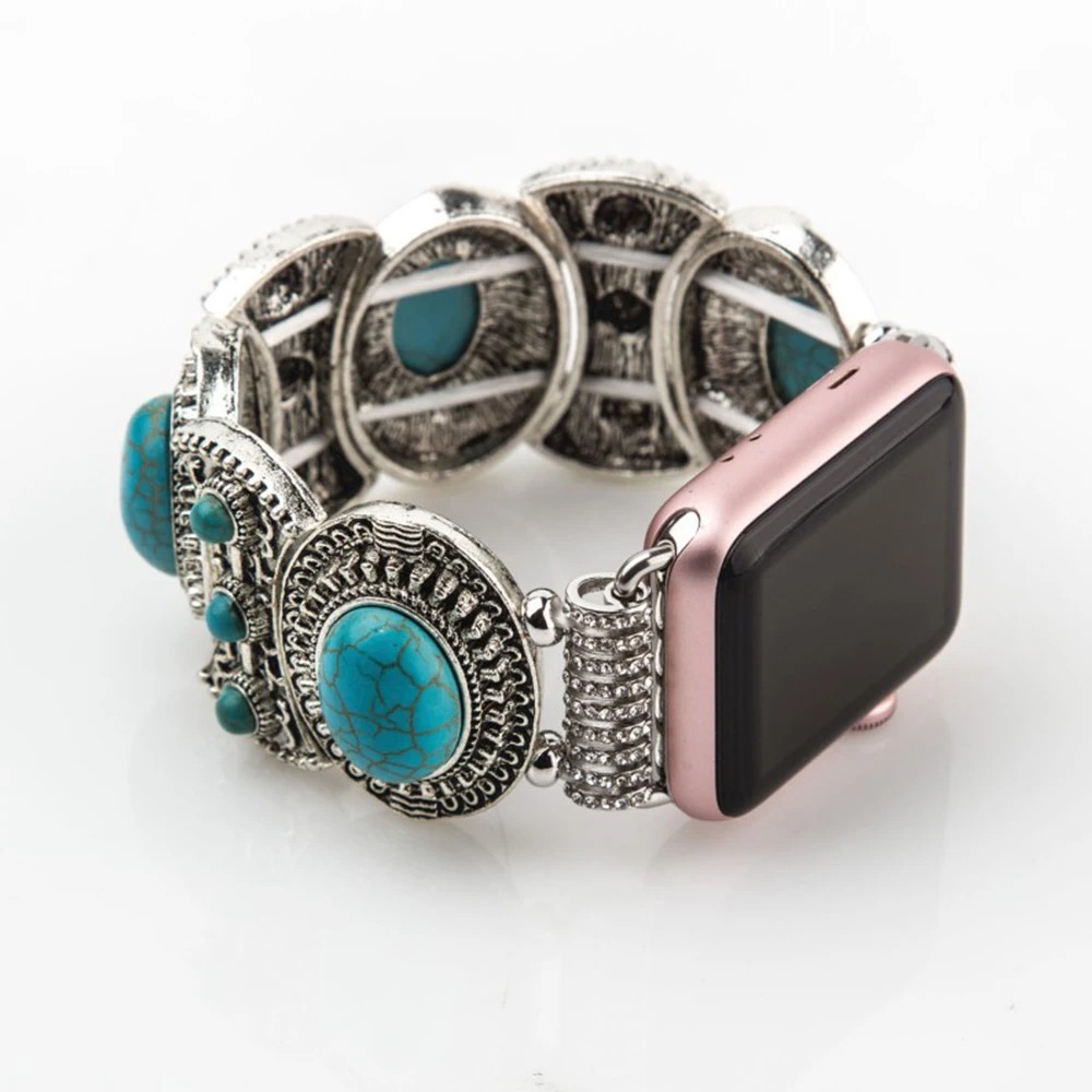 Jewelry Strap for Apple Watch Band 44mm 40mm 45mm 41mm 42mm 38mm 49mm Women Metal Bracelet iWatch Series Ultra 8 7 6 5 3 SE Belt