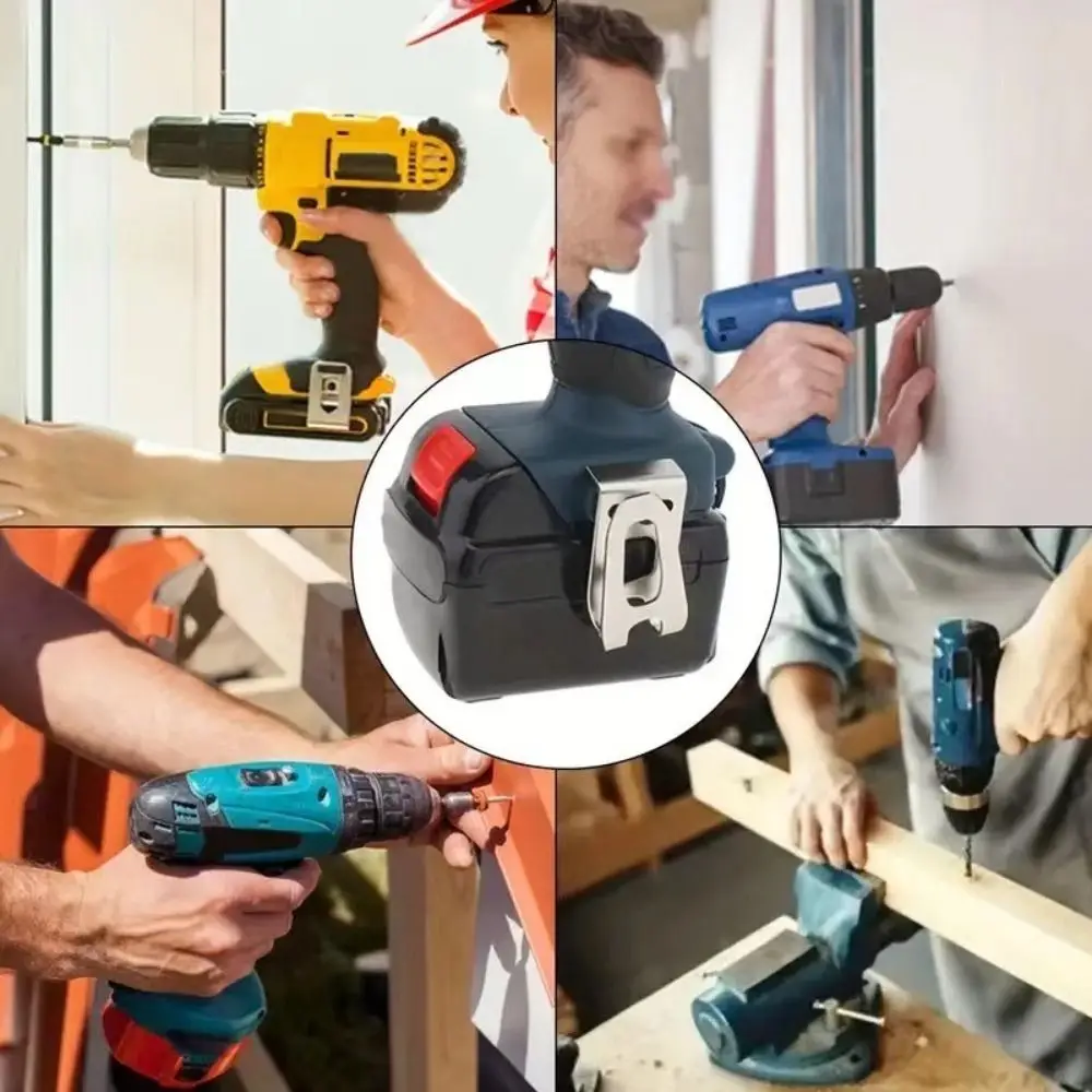 

Крепление для электроинструментов с винтами и крючками, система крепления на ремень, механизм крепления, незаменимый аксессуар