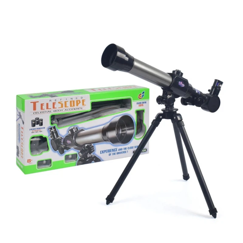 

High Definition Astronomical Telescope, Children's Toy, Boys and Girls, Student Science Experiment 20-40x Professional Telescope