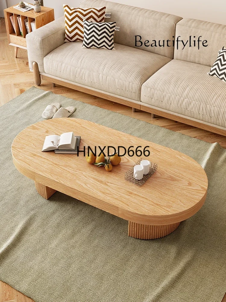 

Japanese-Style Solid Wood Tea Table Small Apartment Simple Home Living Room Coffee Table Desk Integrated Lifting Tea Table