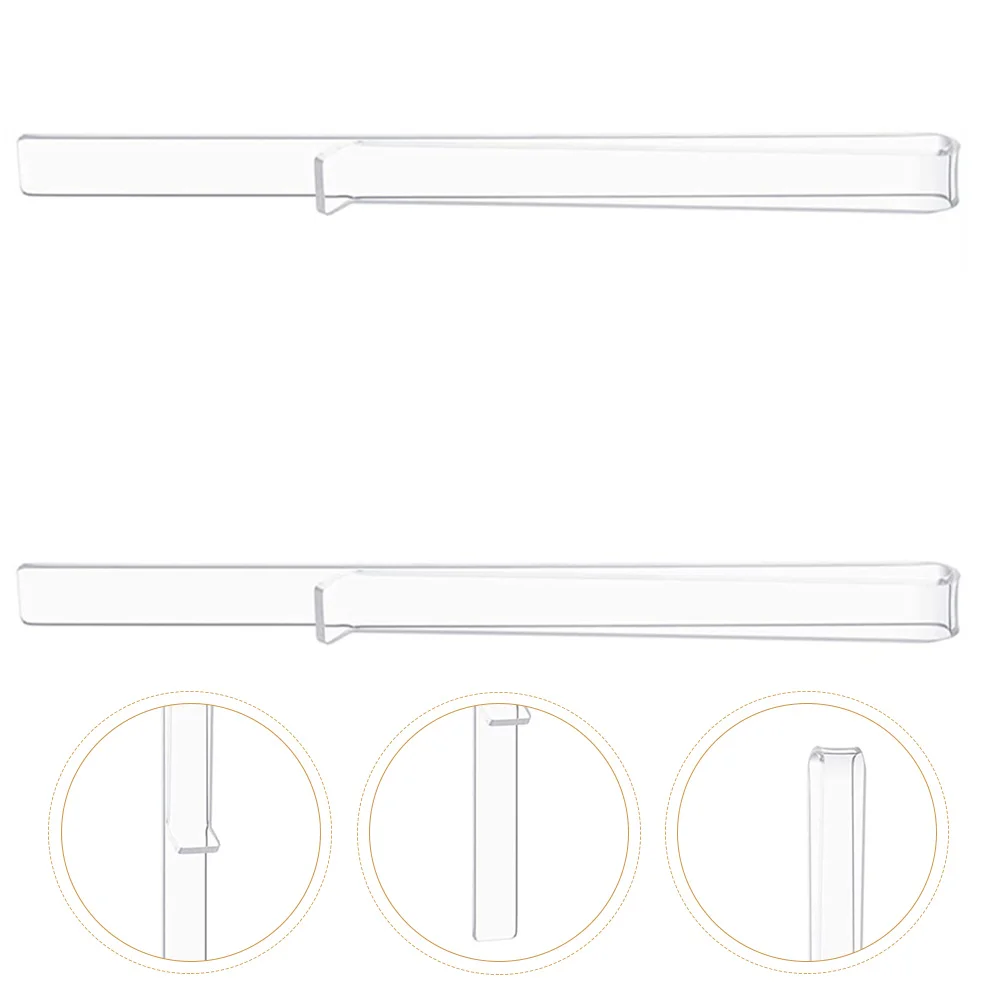 2 قطعة مقاطع كتاب الموسيقى الشفافة الاكريليك ل ورقة البيانو حامل النتيجة صفحة المشبك الموسيقى ملاحظة كليب القراءة المنظم مستقرة