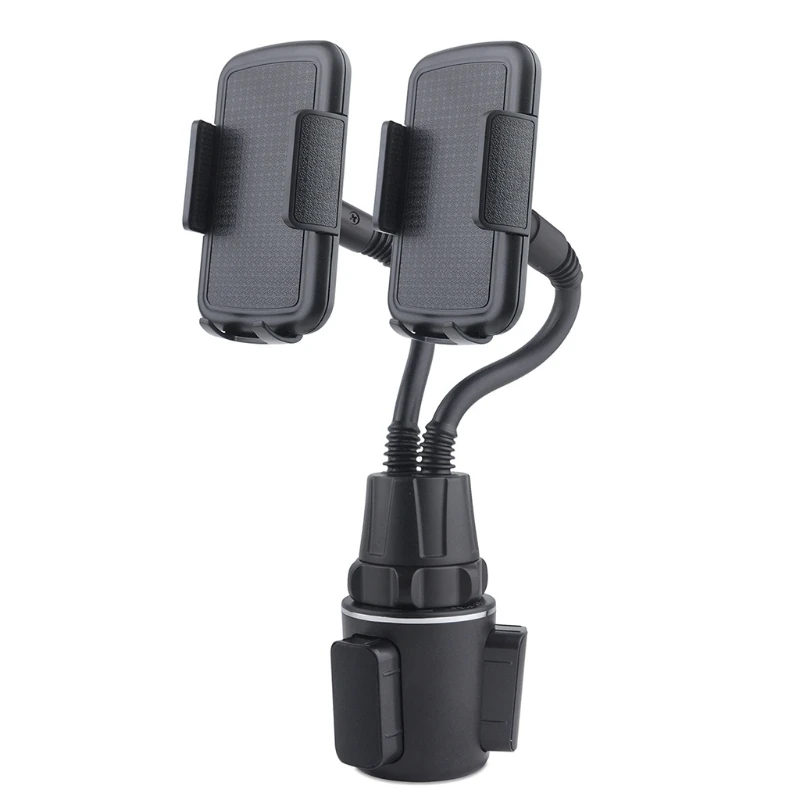 

2in1 Adjustable SUV Truck Car Cup Holder Mount for 4-7" Cellphone GPS N2UB