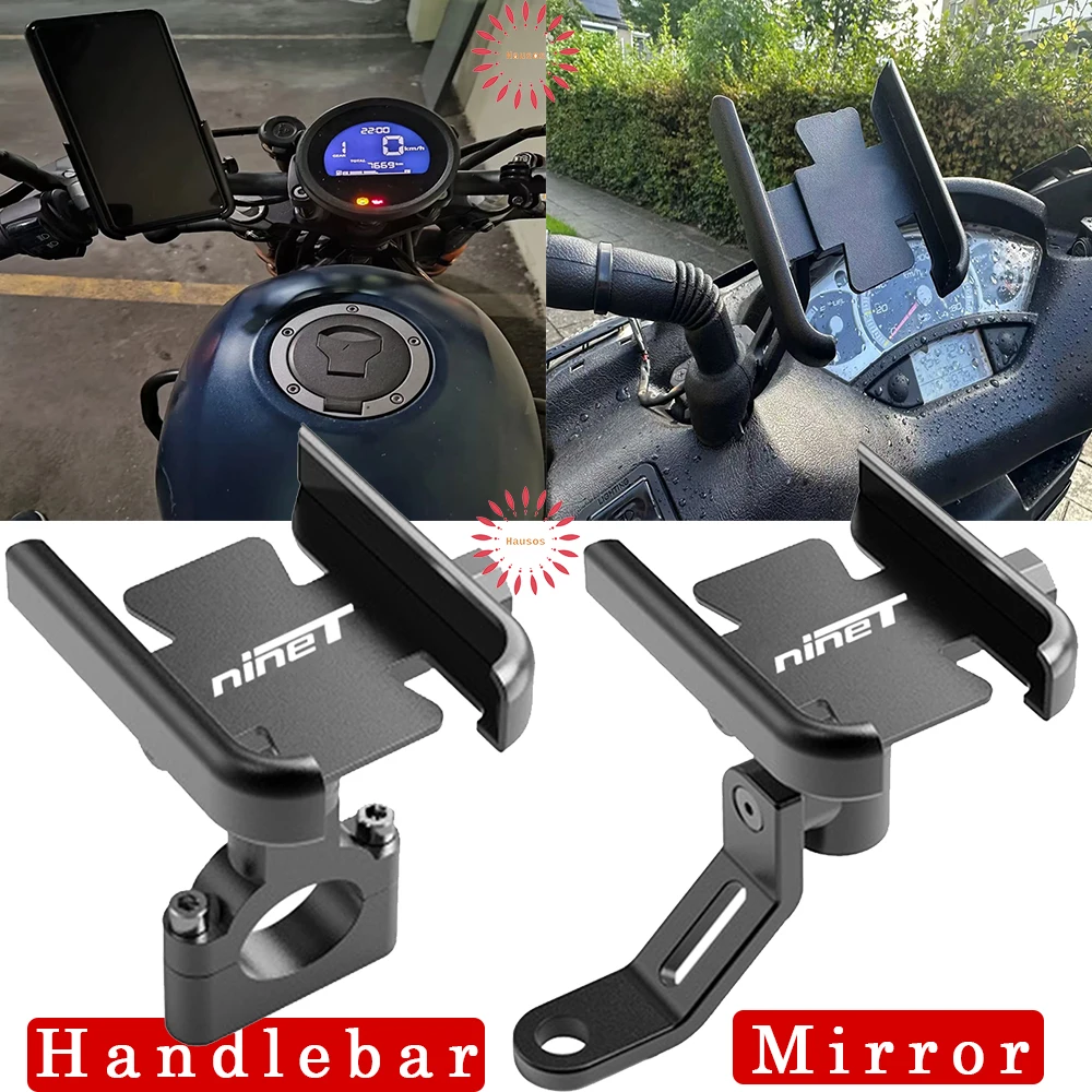 สําหรับ BMW R nineT RnineT Nine T Pure Scrambler Urban G/S ผู้ถือโทรศัพท์มือถือ GPS Navigation Mount Bracket อุปกรณ์เสริมรถจักรยานยนต์