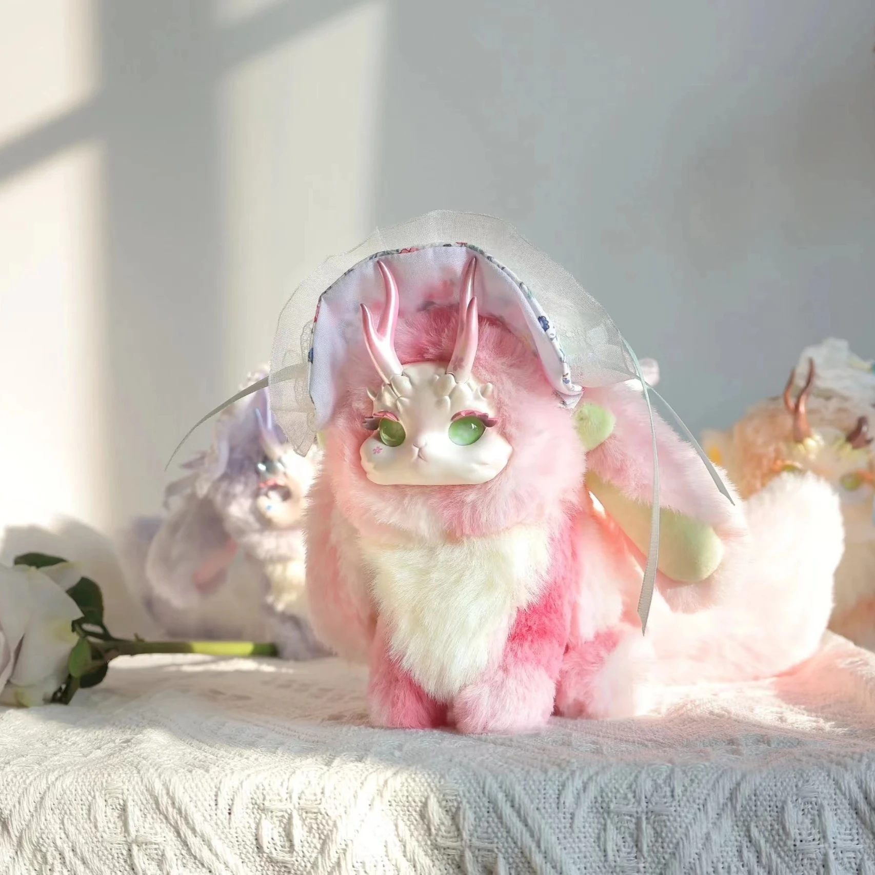 

Genuin tutulong Blind Box Forest Tea Party Series Mysterious Surprise Box Kawaii Rabbit Dragon 2nd Plush Cute Figure Toy