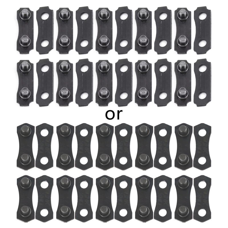 10 zestawów 3/8 ''zestawy naprawcze łańcucha piły łańcuchowej dla .043 .050 linki główne paski do wiązania części do pił