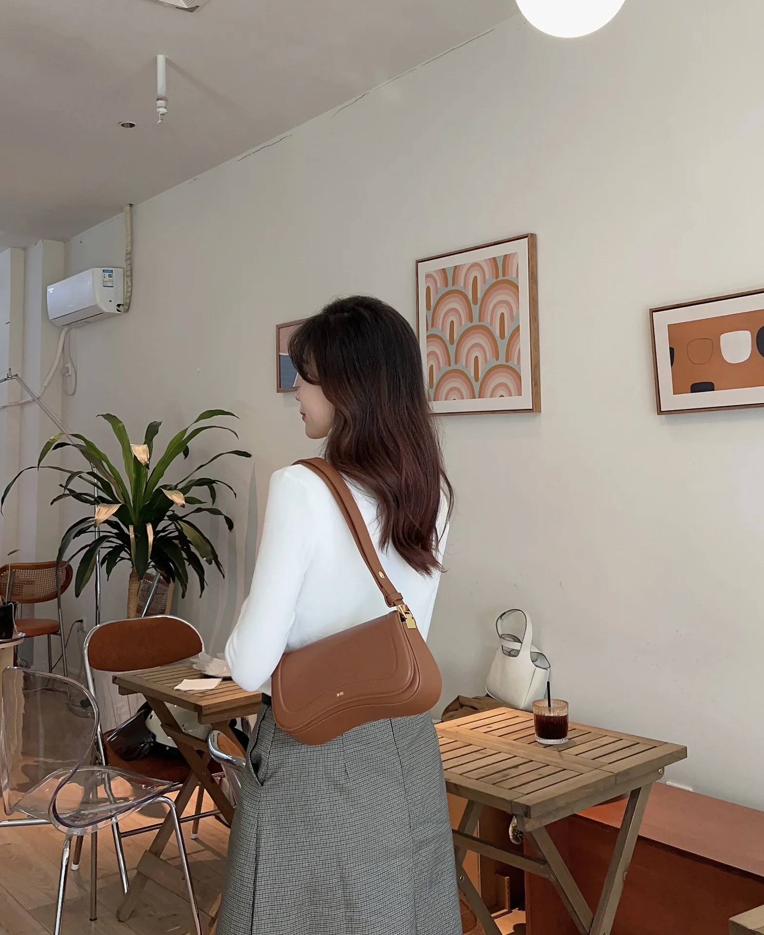 JW PEI Pudding Bag, French Style, Niche Bag, Women's, High-End, Simple, Underarm, Crossbody Bag