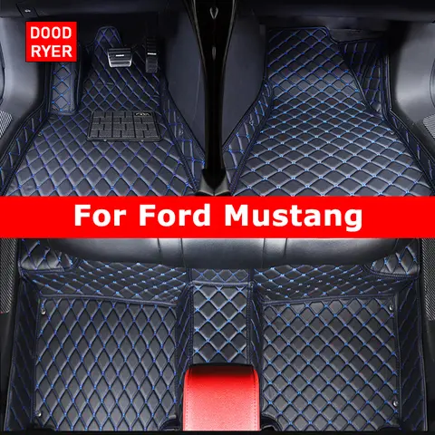 DOODRYER Custom รถสําหรับ Ford Mustang Auto พรมเท้า Coche อุปกรณ์เสริม
