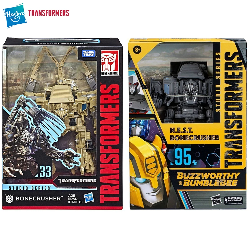 

[In-Stock] Hasbro Transformers Studio Series SS-33 & SS-95 Bonecrusher 16.5cm Voyager Class Collectible Action Figure Model Toys