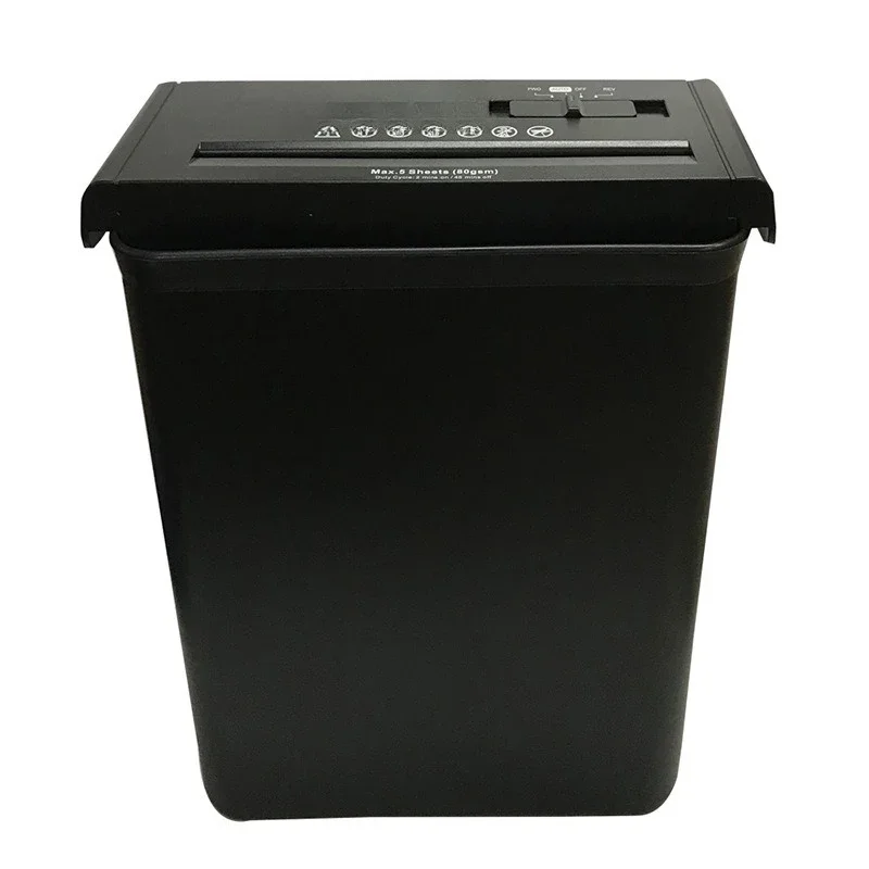 

Countertop small shredder shreds 5 sheets of paper Small portable, secret grade strip, simple shredder