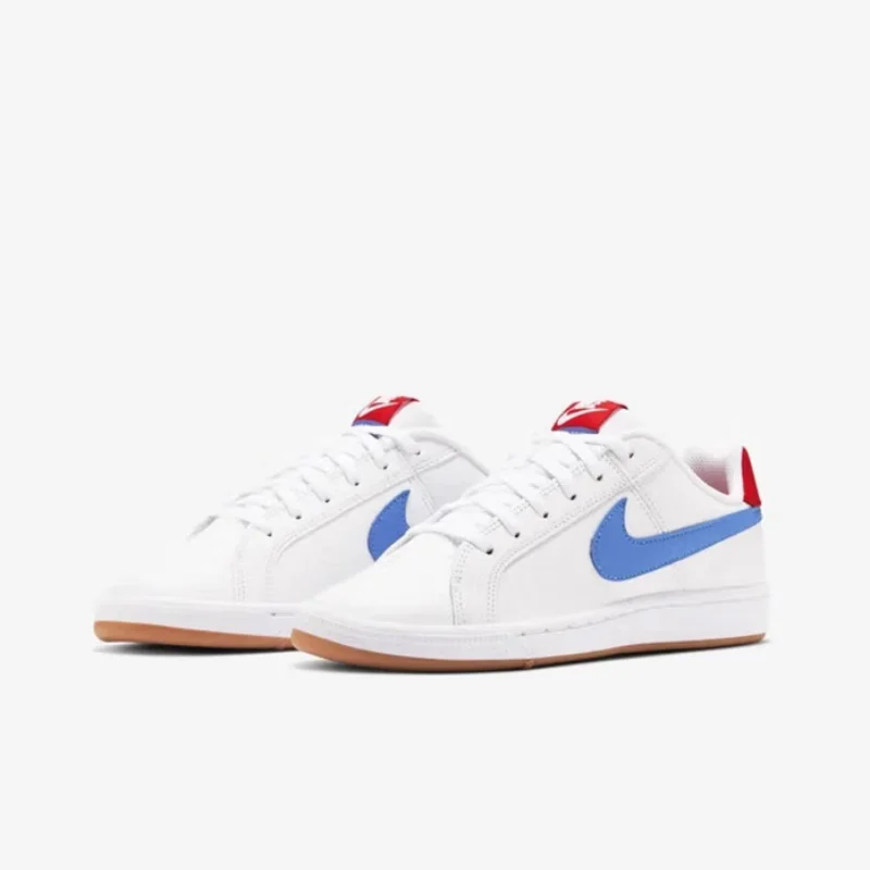 

Nike Durable, Comfortable, Strong Grip, Classic Color Women's Low-Top Skate Shoes, New Court Lightweight Comfortable Thin-Soled Flat Shoes, Simple White Shoes Versatile for Outdoor Commuting and Casual Wear, Shoe Styling Tool 833535-109