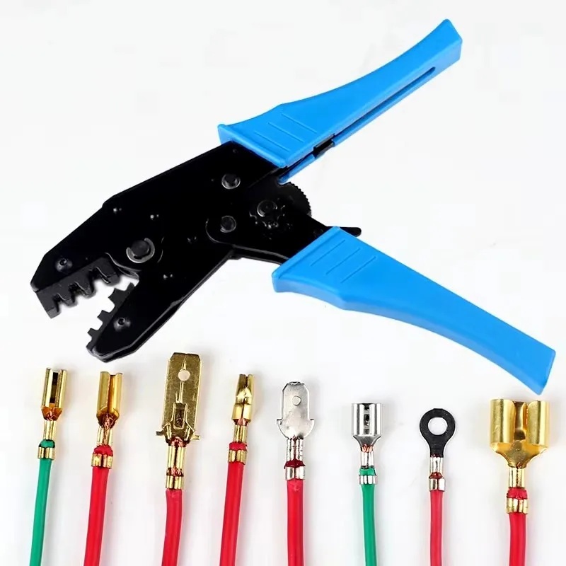 SN-48B Wire Crimping Pliers 0.5-2.5mm² High Precision Jaws with TAB 2.8 4.8 6.3 Car Terminal Cover Wire Power Hand Tools