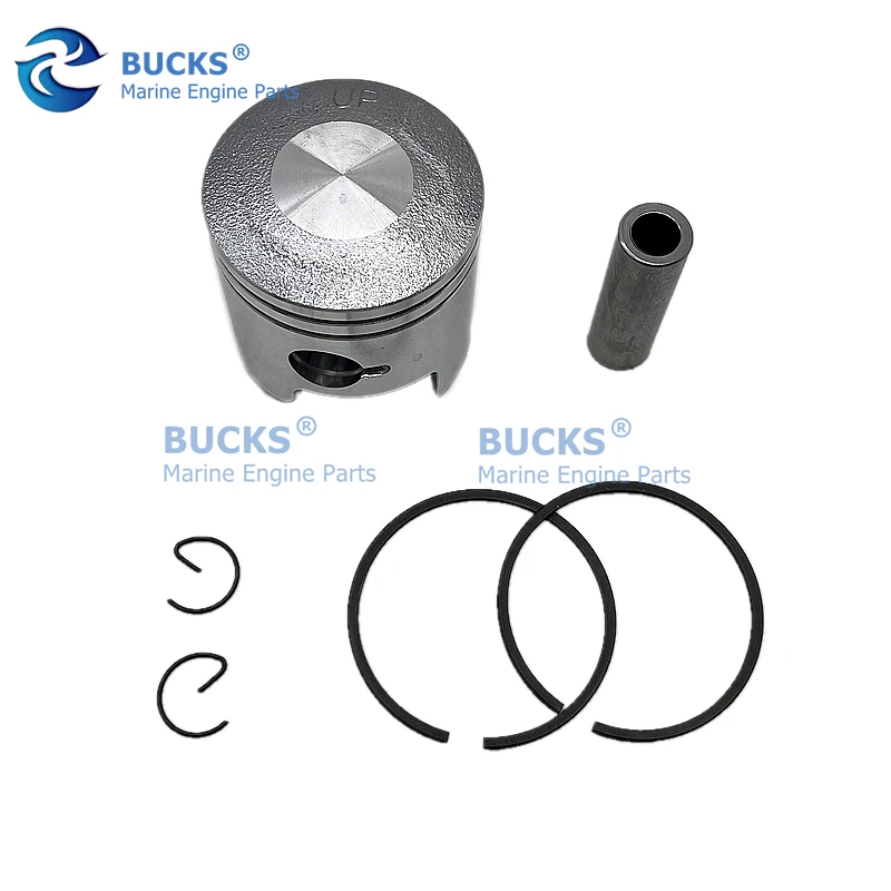 

3B2-00001-0 3B2-00001-1 Поршень и кольцо для подвесного двигателя TOHATSU 8HP 9,8HP 2-тактный MERCURY 6HP Диаметр: 50 мм